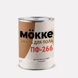 Эмаль МОККЕ ПФ-266 красно-коричневый 1,9 кг